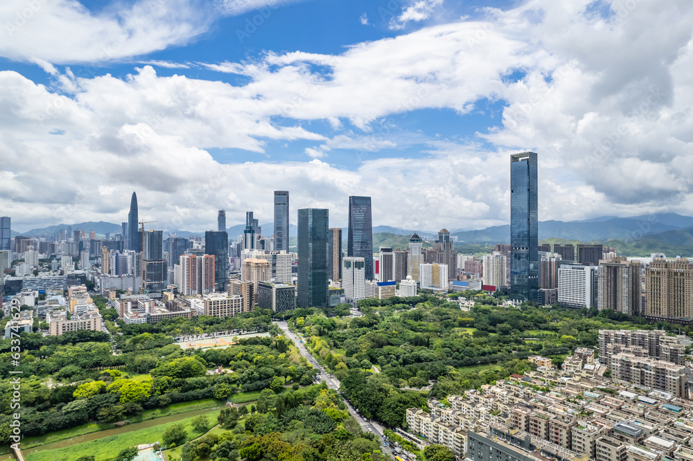 Cityscape of Shenzhen, China