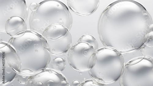Enchanting Bubbled Glass Abstraction