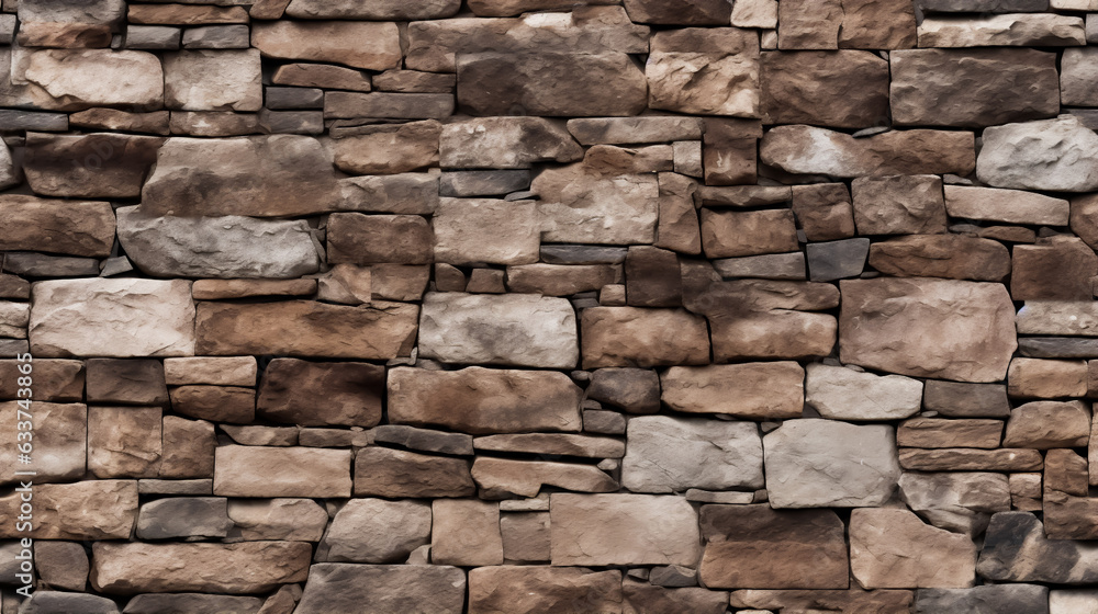 Stone Wall Seamless texture. Wall made from flat slab stone. Stone Wall Seamless texture. Wall made from flat slab stone.