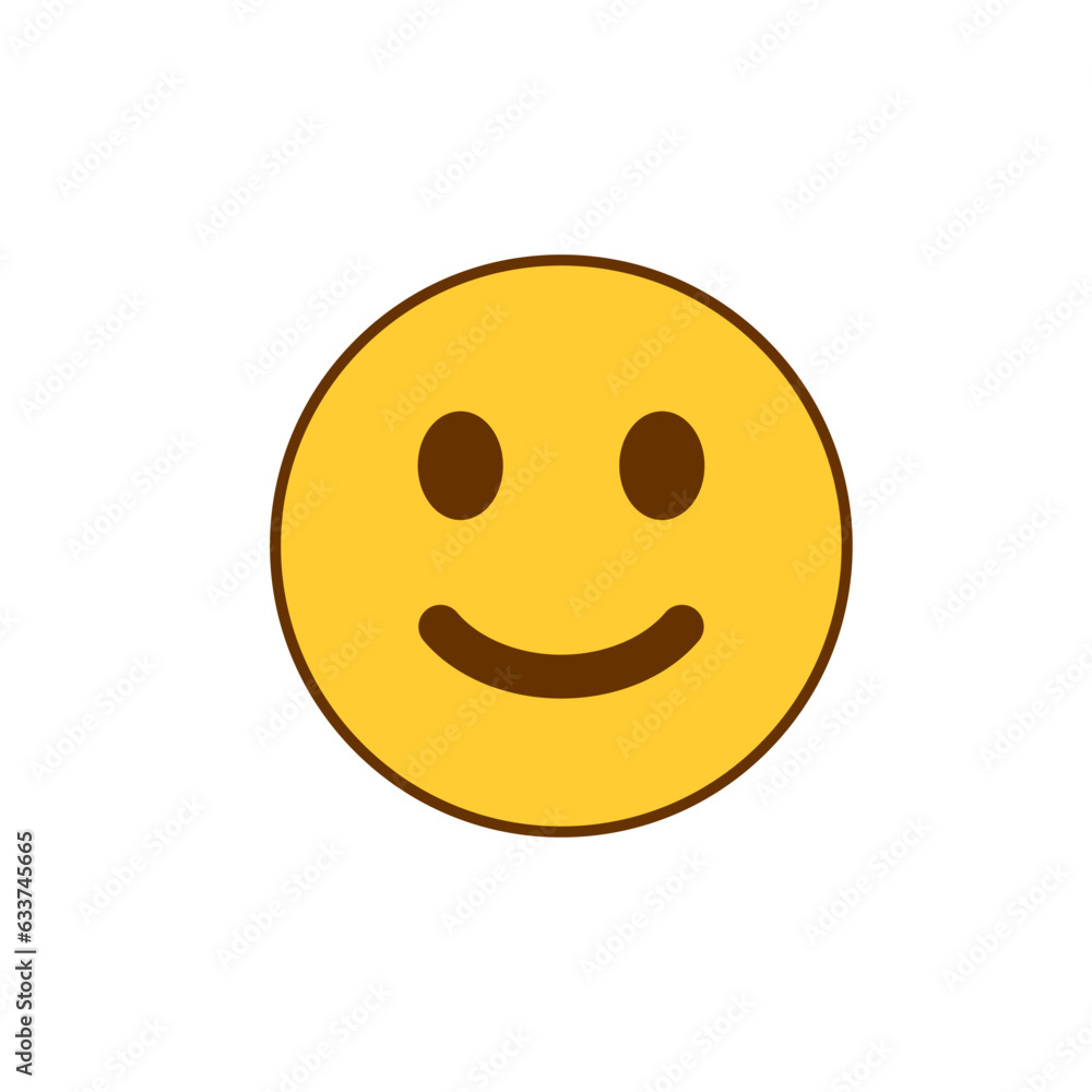 Fototapeta premium emoticon icon design vector isolated