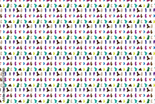 seamless abstrack patten design art in illustrator .