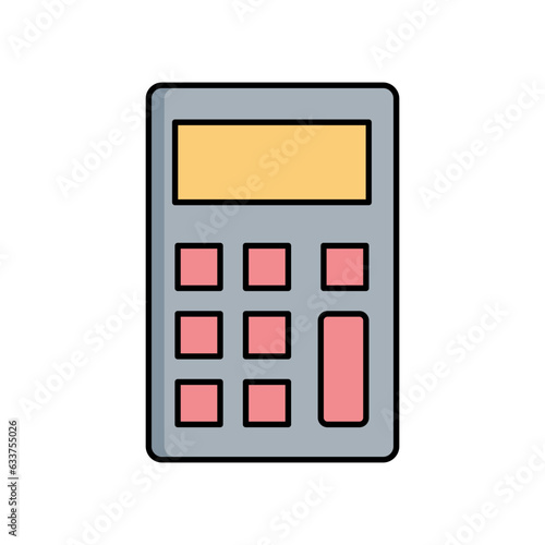 Accounting vector icon which can easily modify or edit

