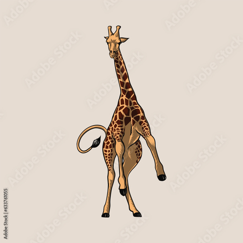 giraffe savannah