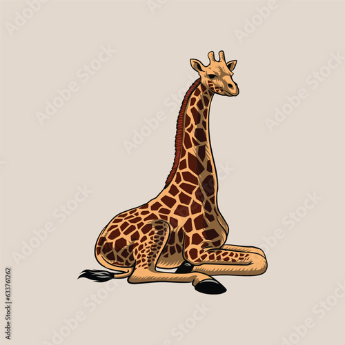 giraffe savannah