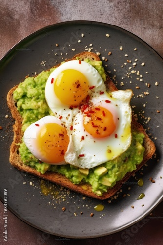 Morning Perfection: Creating Avocado Toast Magic with Egg