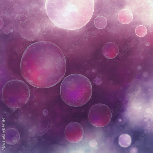 abstract dark purple watercolor bubble background