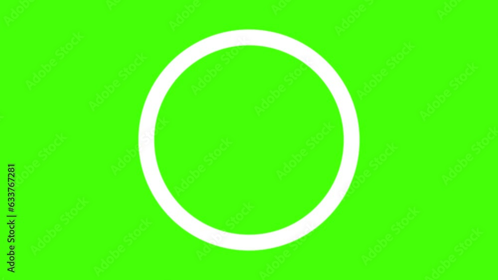 animation loading circle greenscreen background animation loading circle greenscreen background