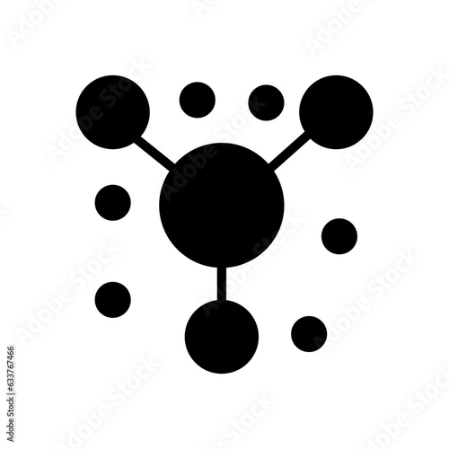 Atom vector icon which can easily modify or edit

