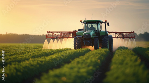 The Combine Harvester's Artistry Amidst Bountiful Fields