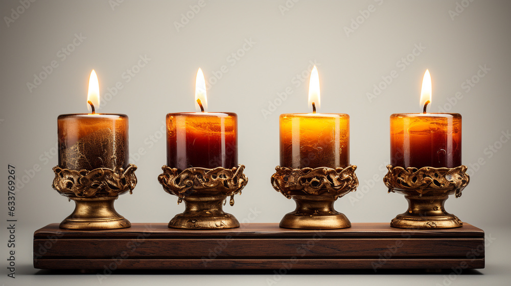 a glass of wine and a candle on the background of the old town a glass of wine and a candle on the background of the old town