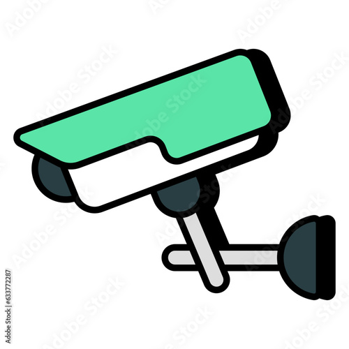 A perfect design icon of cctv camera 