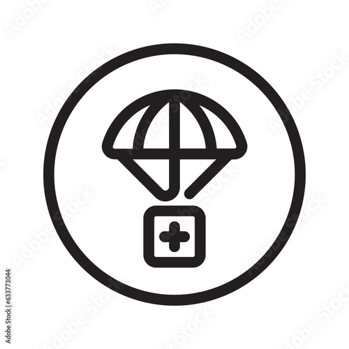 humanitarian day icon