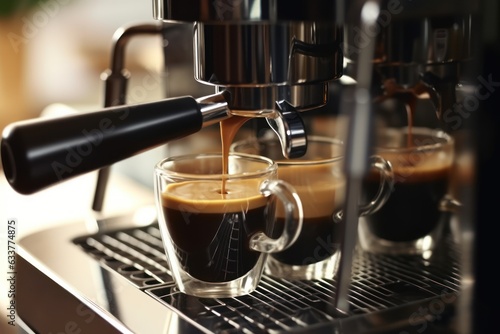 Espresso Elegance: A Captivating Coffee Experience, generative ai