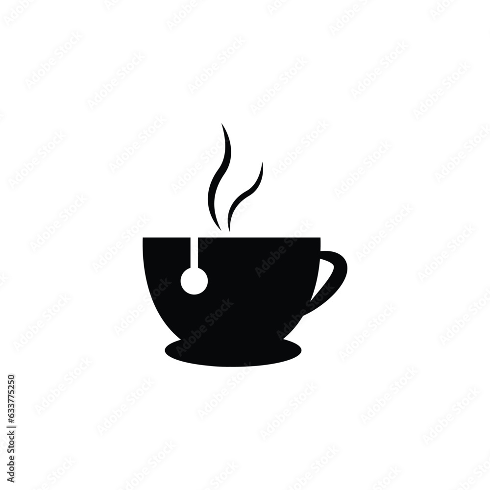 tea cup logo icon tea cup logo icon