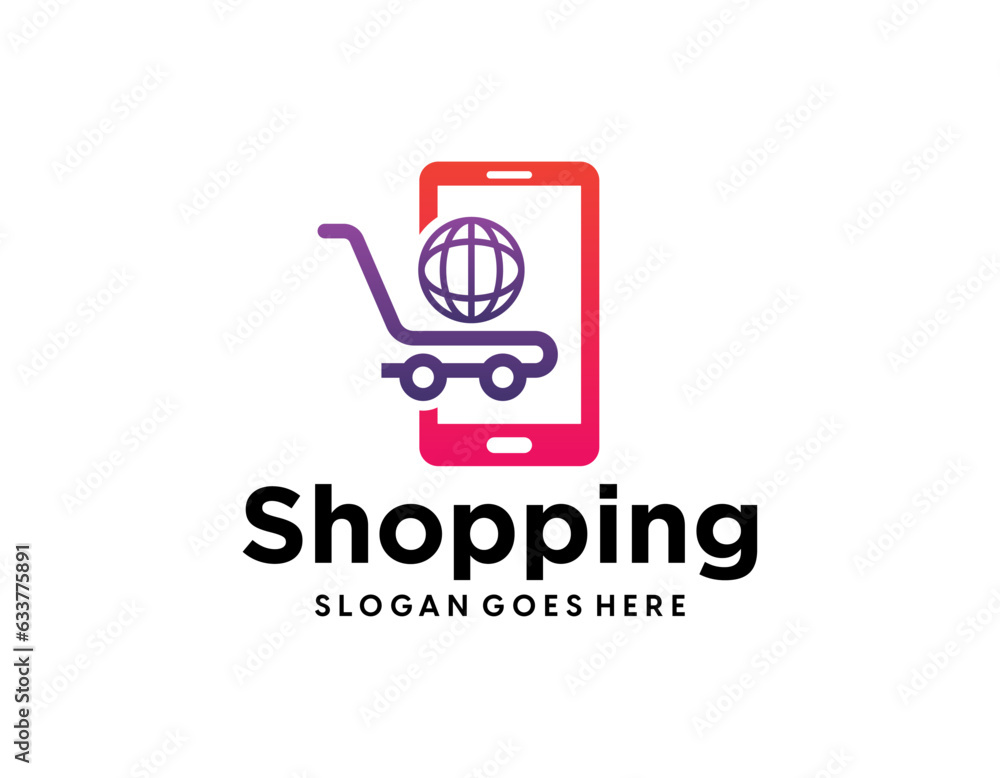Online Shop Logo vector Online Shop Logo vector
