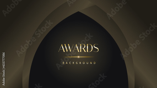 Black gold royal awards graphics background lines sparkle elegant shine modern glitter template luxury premium corporate abstract design.