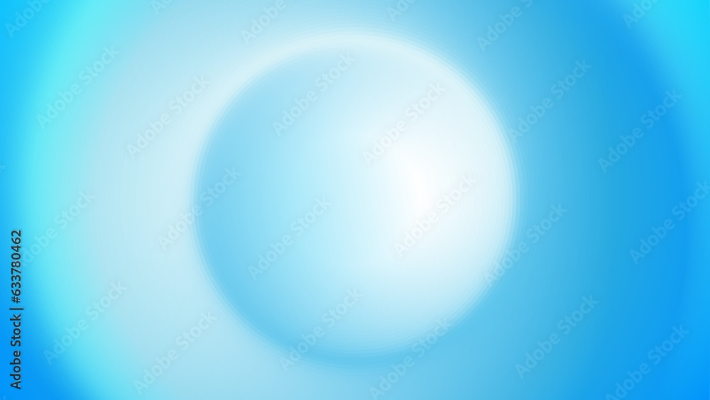 abstract blue circle smooth gradient background. vector illustration