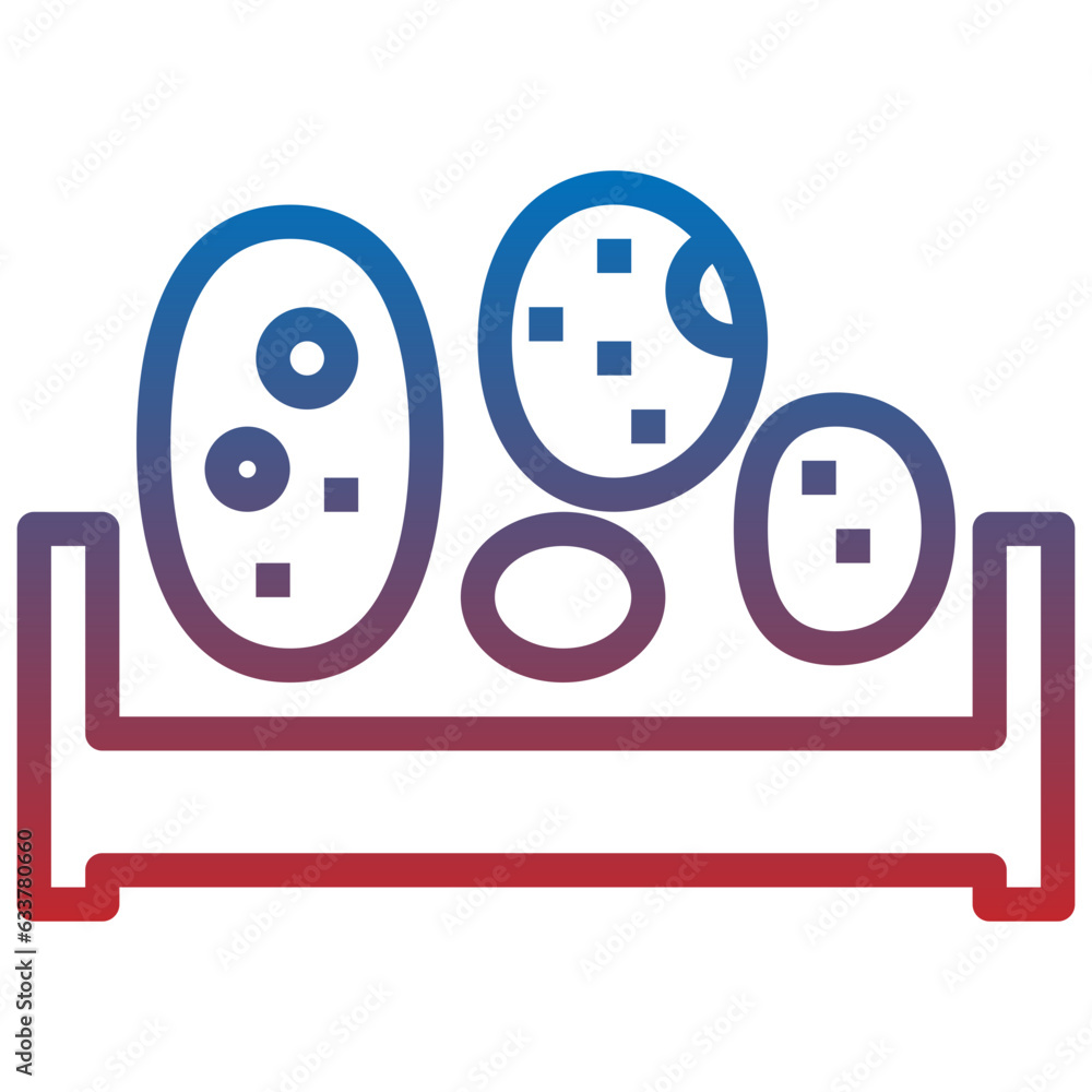 POTATO line icon,linear,outline,graphic,illustration POTATO line icon,linear,outline,graphic,illustration