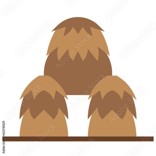 HAYSTACK line icon,linear,outline,graphic,illustration