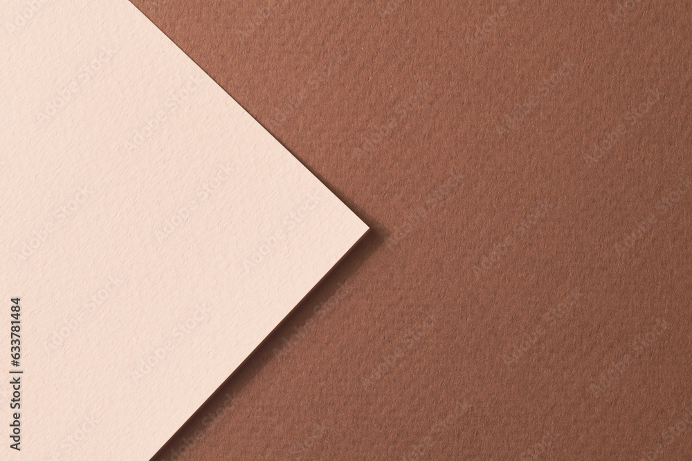 Rough kraft paper background, paper texture brown beige colors. Mockup with copy space for text. Rough kraft paper background, paper texture brown beige colors. Mockup with copy space for text.