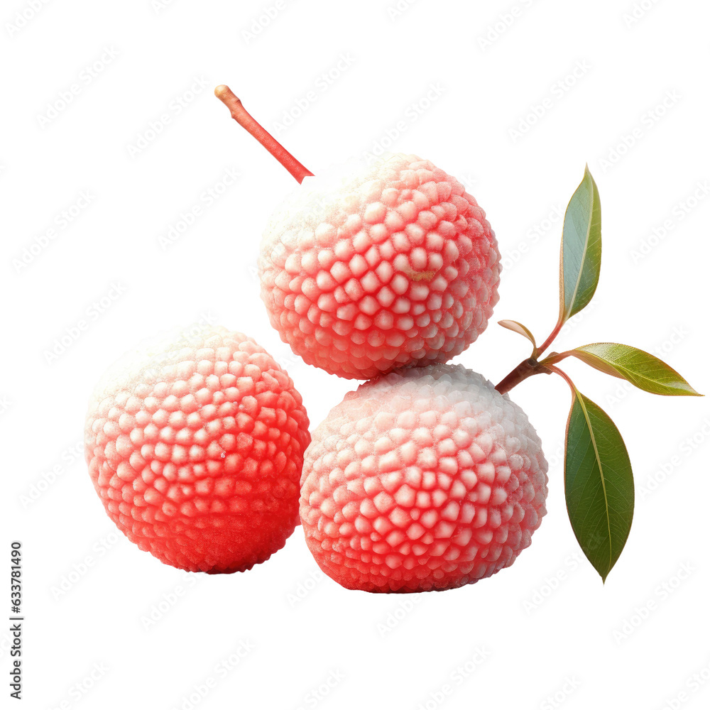 transparent background Litchi isolation transparent background Litchi isolation