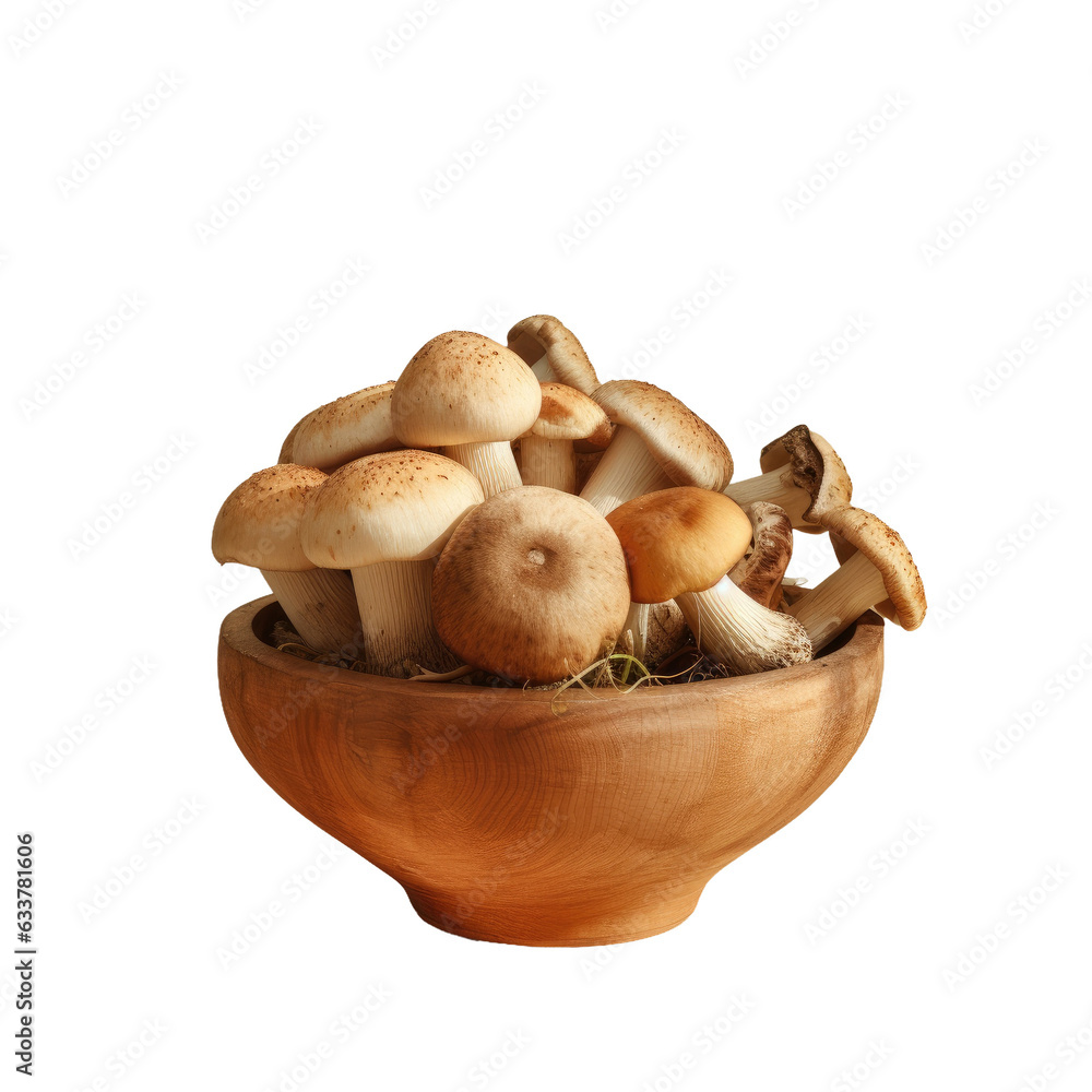 Mushrooms in a bowl