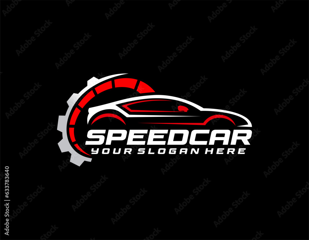 Sport Car Logo Design. Automotive, Car Showroom, Car Dealer Logo Design Vector Sport Car Logo Design. Automotive, Car Showroom, Car Dealer Logo Design Vector