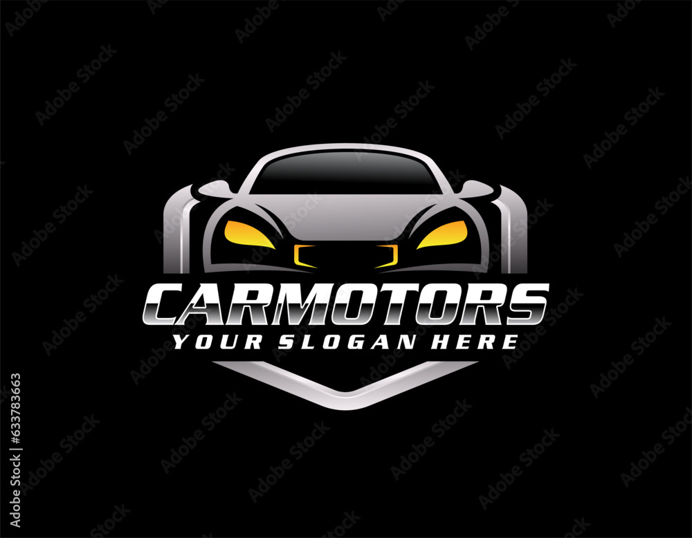 Fototapeta premium Car Garage Premium Concept Logo Design