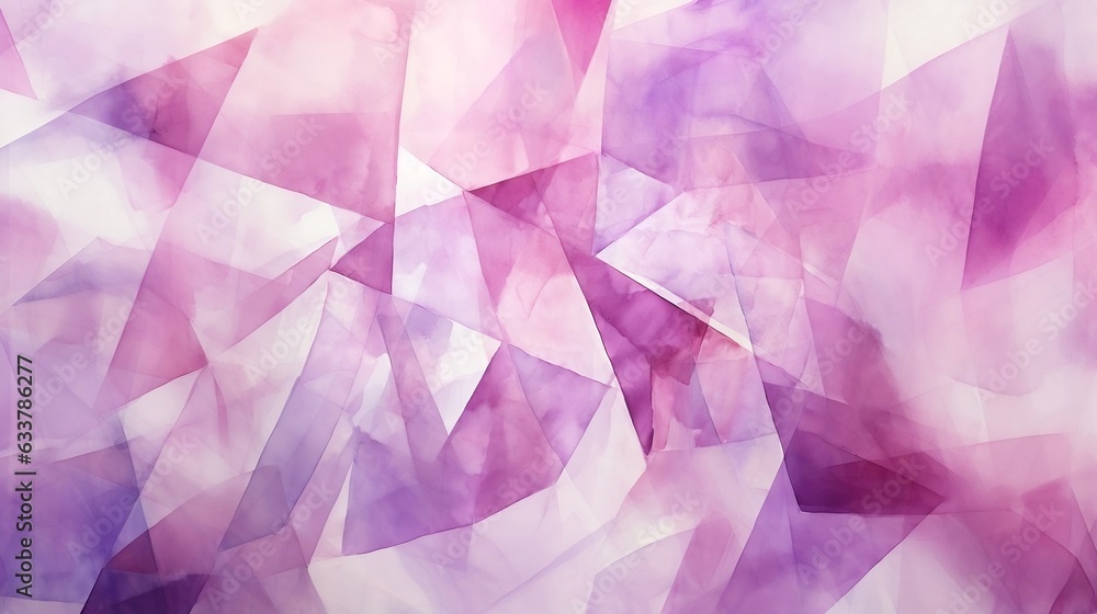 Fototapeta premium Abstract background with purple triangular shapes.