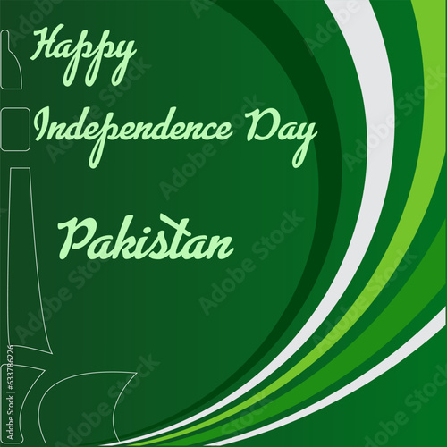 Pakistan independence day post photo