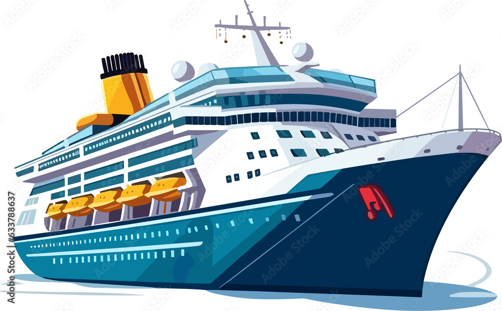 Cruise Ship illustration