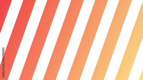 Wallpaper Mural Orange and yellow slanted lines in motion. Animated background for screens and presentations. Background for performances. Torontodigital.ca