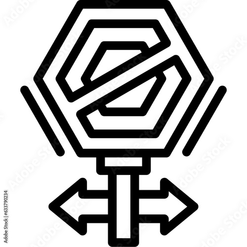 No stopping Icon