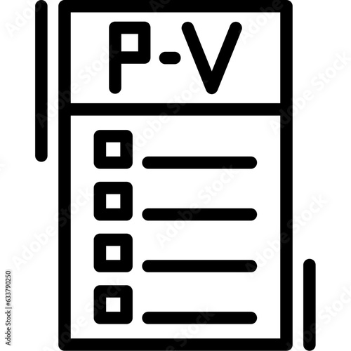 Parking violation Icon