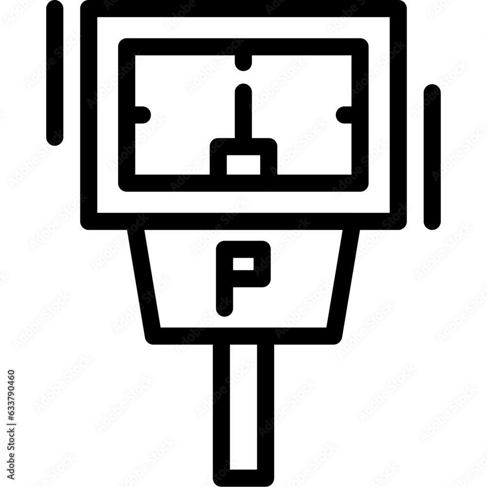Parking meter Icon Parking meter Icon