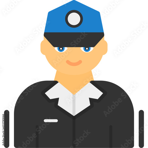 Parking warden Icon