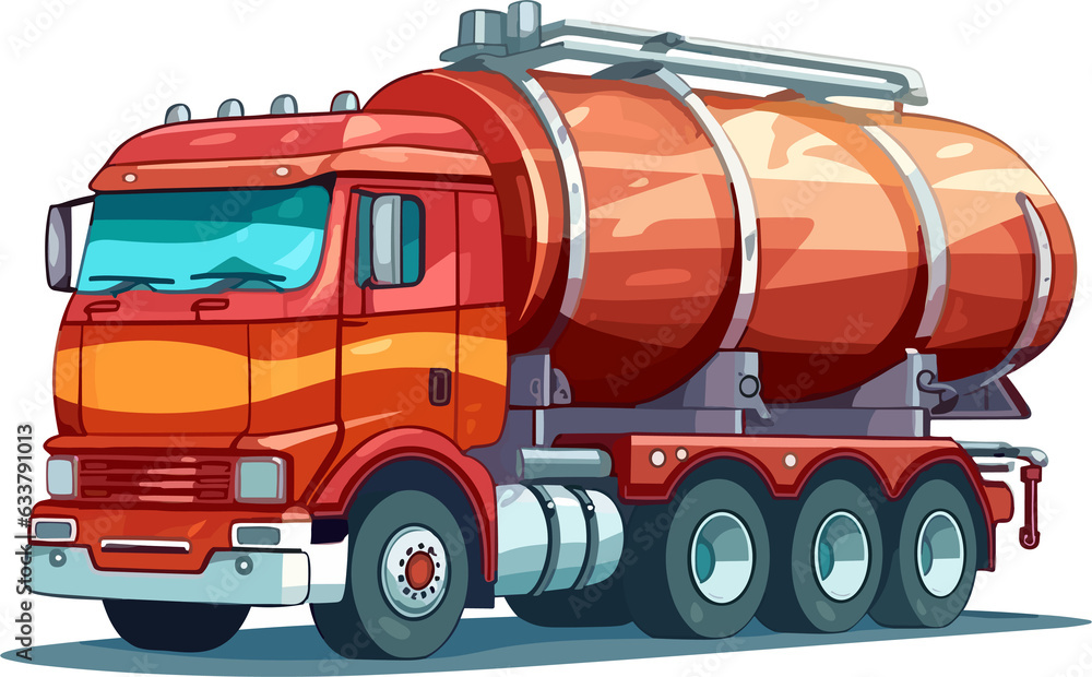Oil Tanker illustration