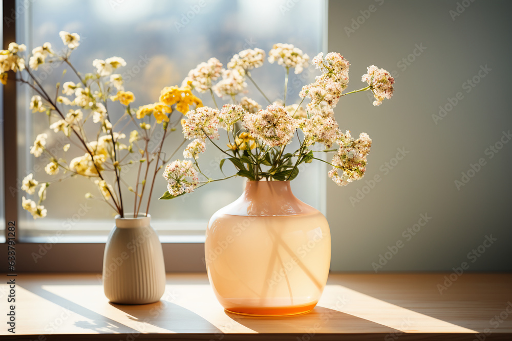 Corner of living room table. AI generative Corner of living room table. AI generative