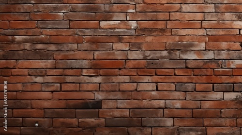Red brick wall texture pattern background image