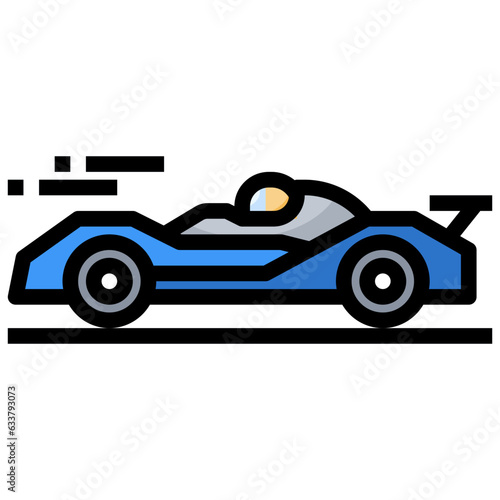 racing car line icon,linear,outline,graphic,illustration