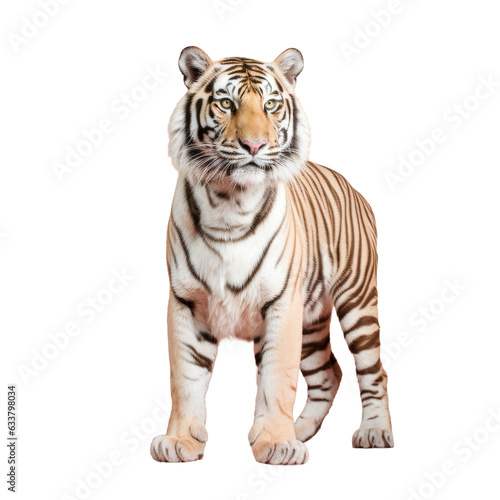 All my studio pictures are of a tiger against a transparent background