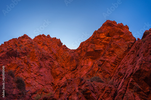 QUEBRADA DE LAS SEÑORITAS, UQUIA, HUMAHUACA. JUJUY, ARGENTINA. photo