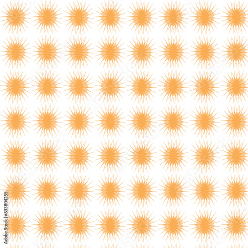 Sunburst Geometry Revealed: Luminous Patterns in Warm Tones