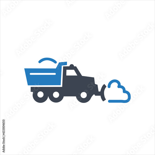 Snow plow icon