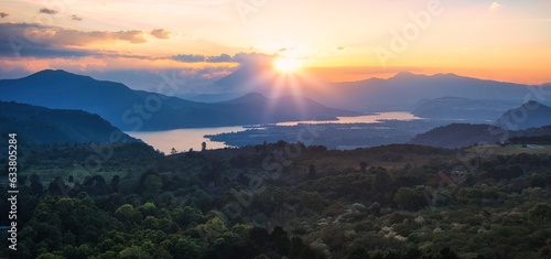 Amatitlan Lake, Guatemala photo
