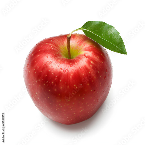 Fresh apple isolated on white background © AhmadSoleh