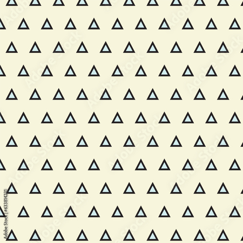 abstract geometric triangle pattern with cream background, perfect for background, wallpaper