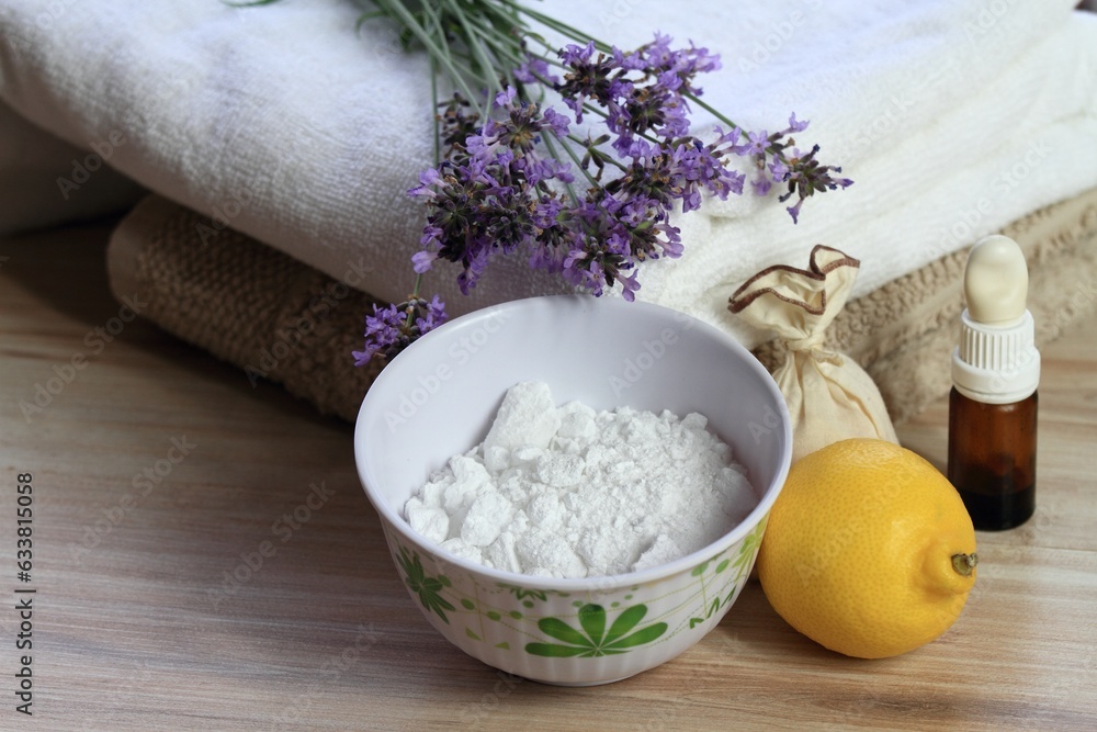 Grated soap and crystalline sodium for natural laundry, zero waste