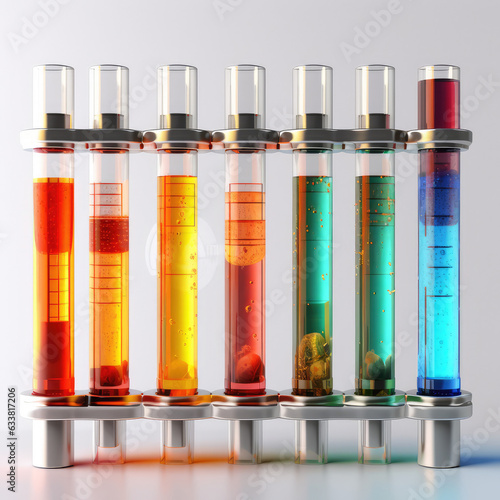 science laboratory test tubes , lab equipment for research new medical.Background