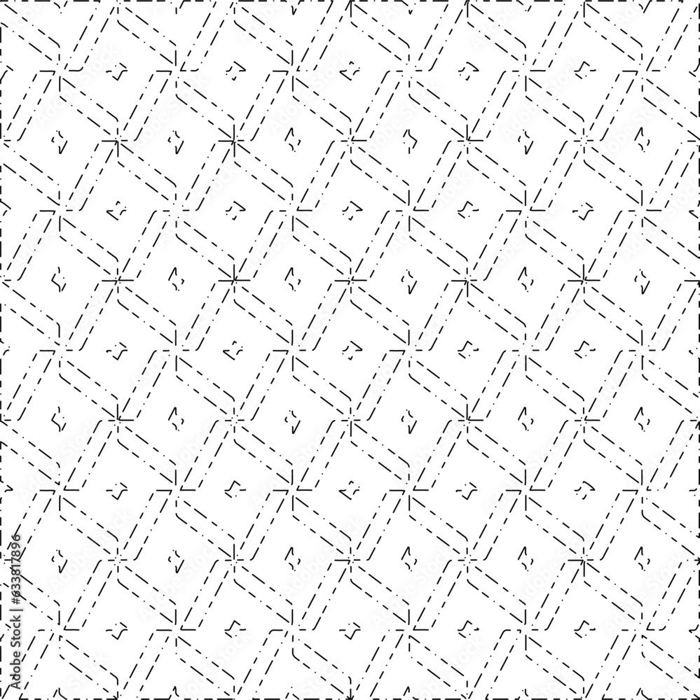 White background with black Dashes lines. Plain background with simpe pattern. Black and white color. Abstract background for web page, textures, card, poster, fabric, textile. White background with black Dashes lines. Plain background with simpe pattern. Black and white color. Abstract background for web page, textures, card, poster, fabric, textile.